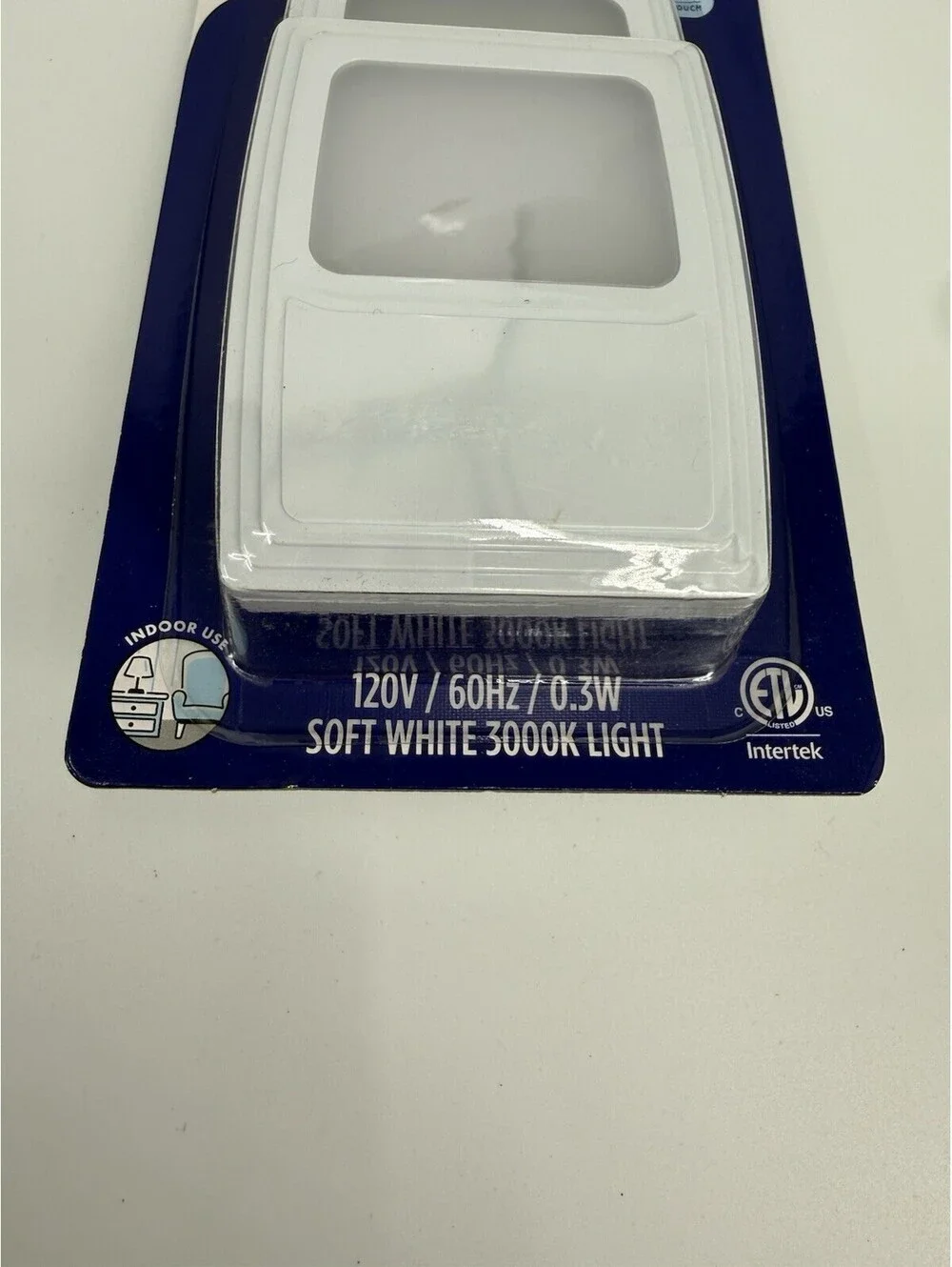 4 X (2) Packs LED Night Lights Plug-in Cool to touch Soft White 3000k NEW Packs